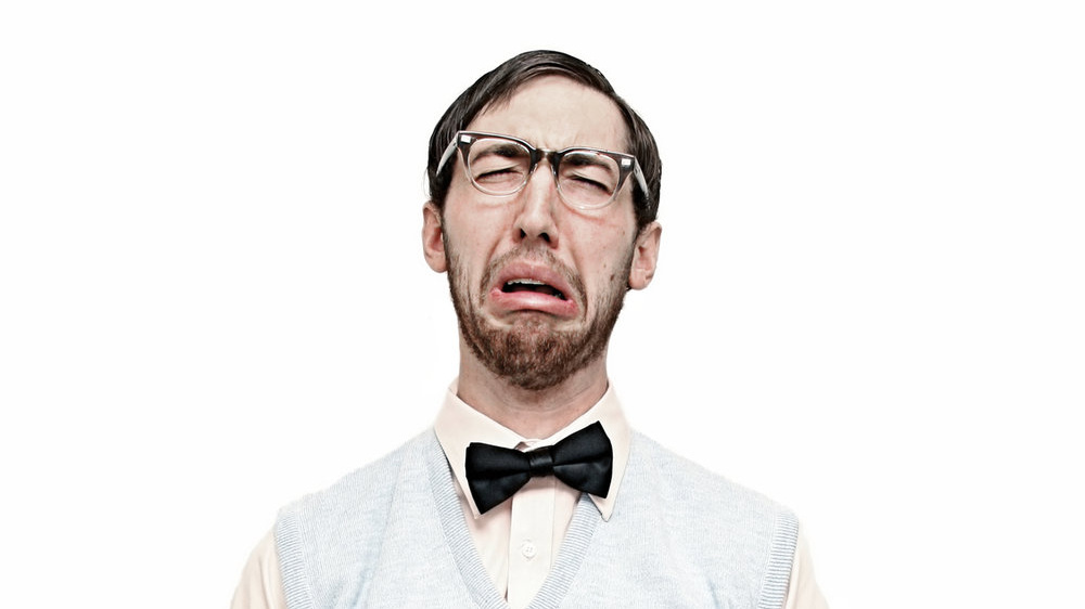 Sad Crying Nerd