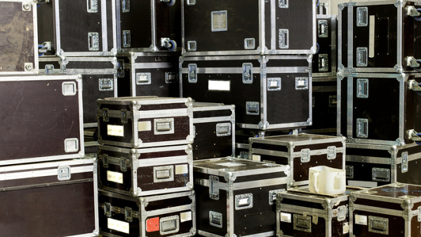mobile containers for transportation of concert equipment
