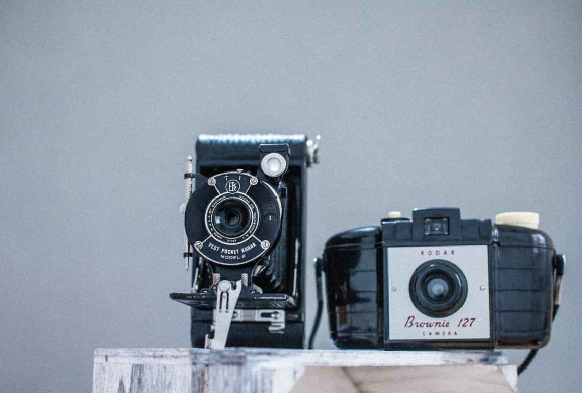 analog camera antique cameras close up
